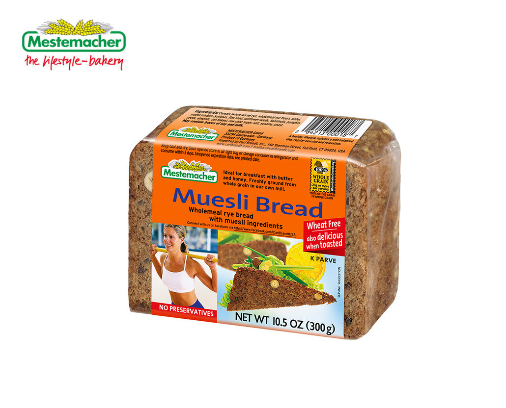 Mestemacher Muesli Bread