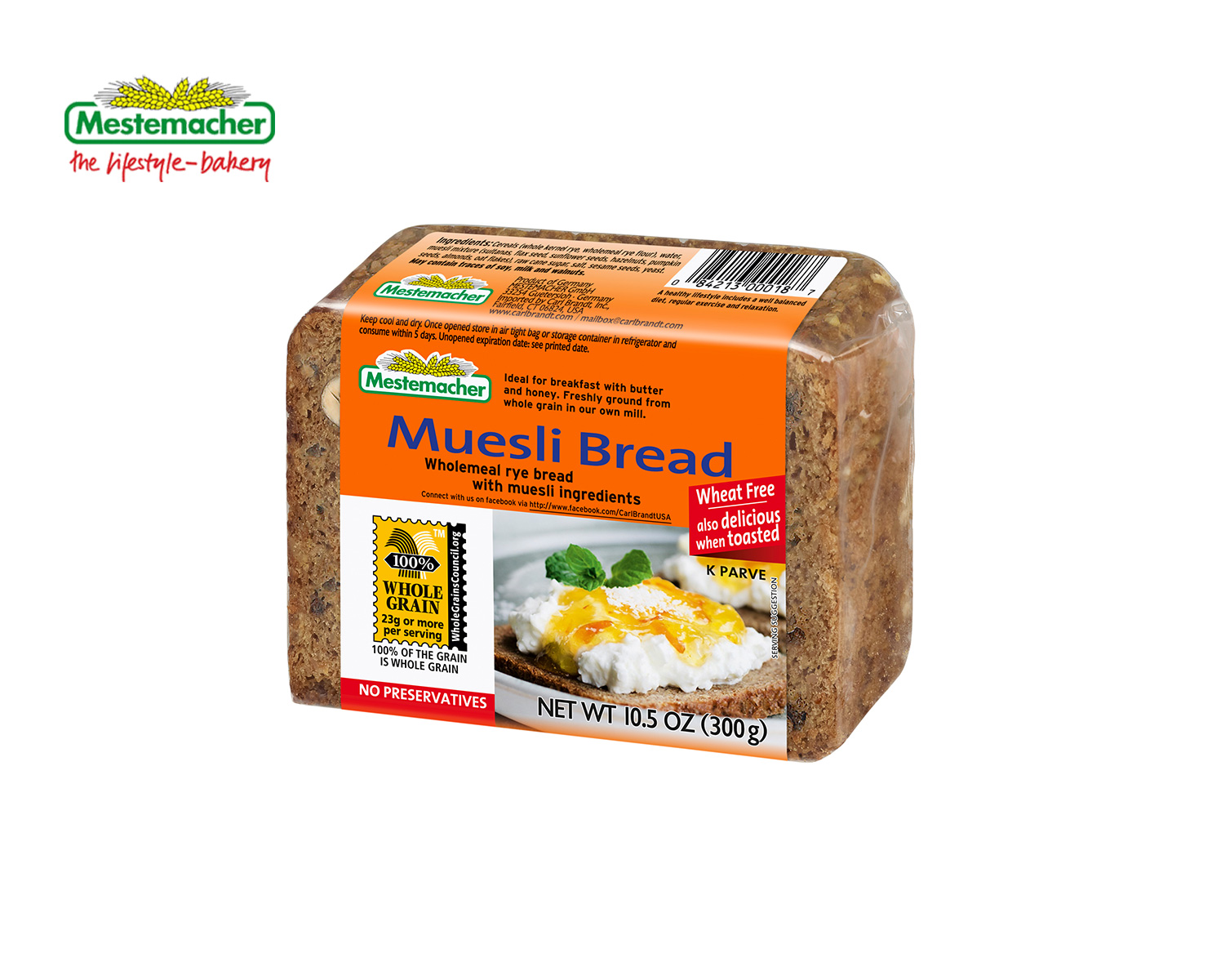 Muesli Bread Mestemacher