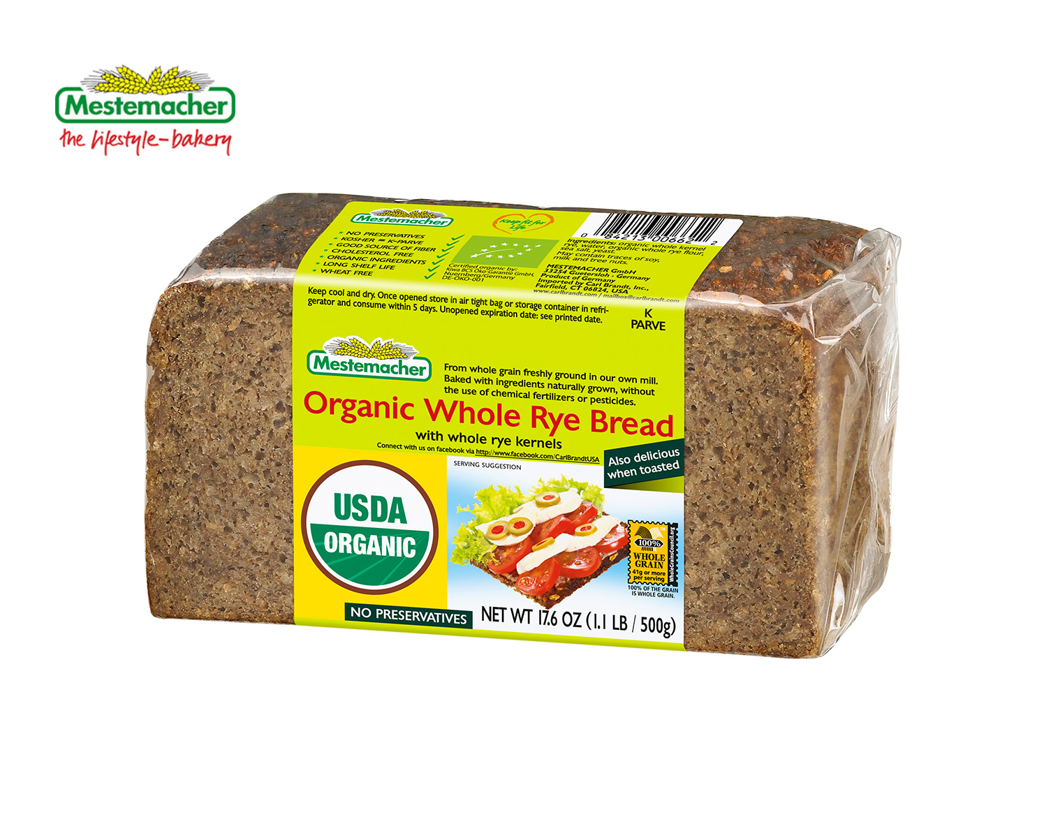 Calories In Ryvita Pumpkin Seed Oat Crunchy Rye Breads