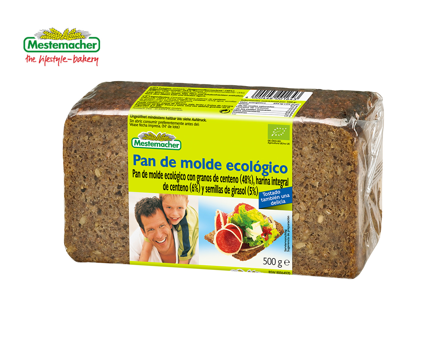 Pan de centeno mercadona es sano