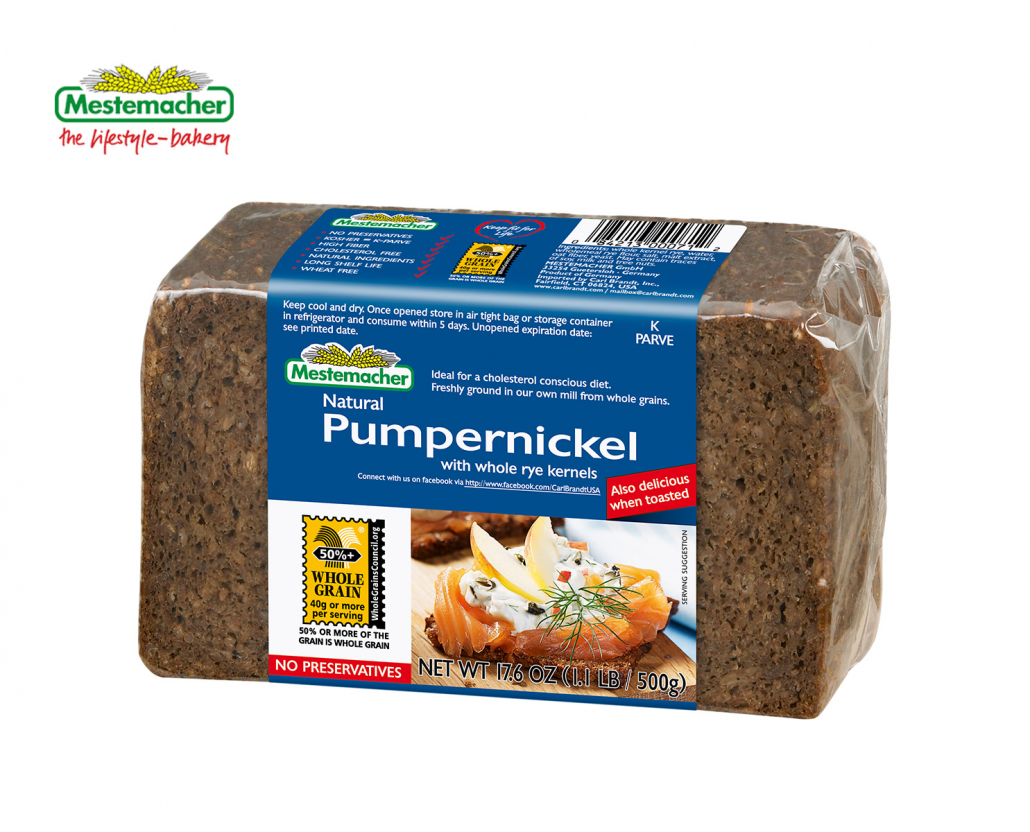 Natural Pumpernickel Mestemacher