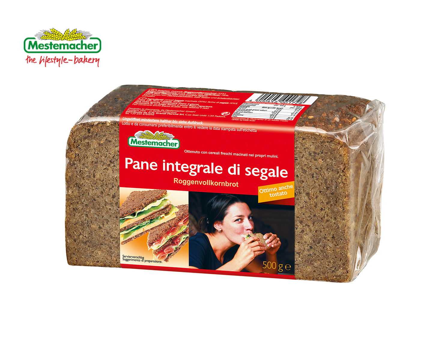 Pane integrale di segale – Mestemacher