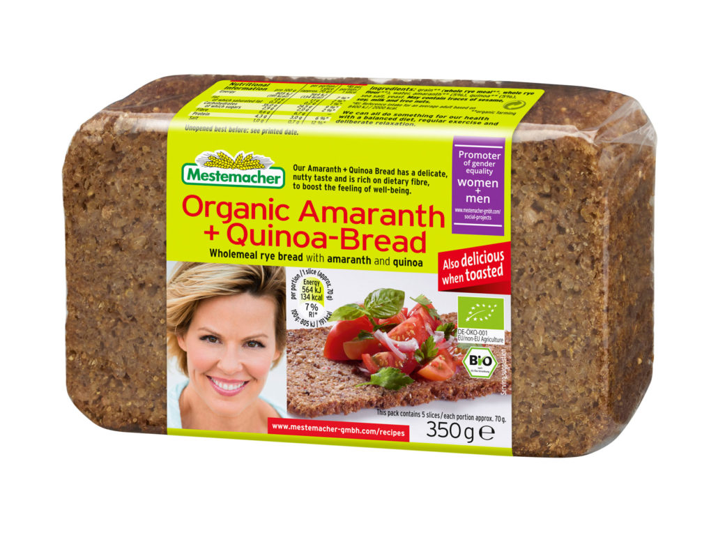 Organic Amaranth +QuinoaBread Mestemacher