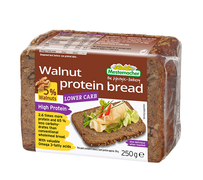 Walnut Protein Bread Mestemacher