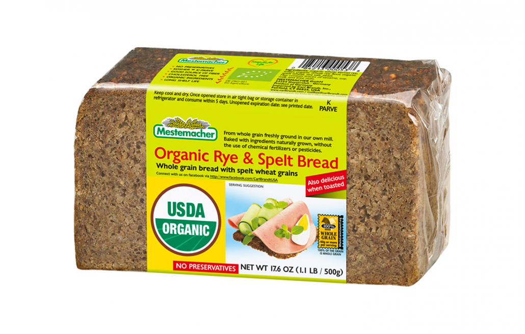 Organic Flax Seed Bread Mestemacher