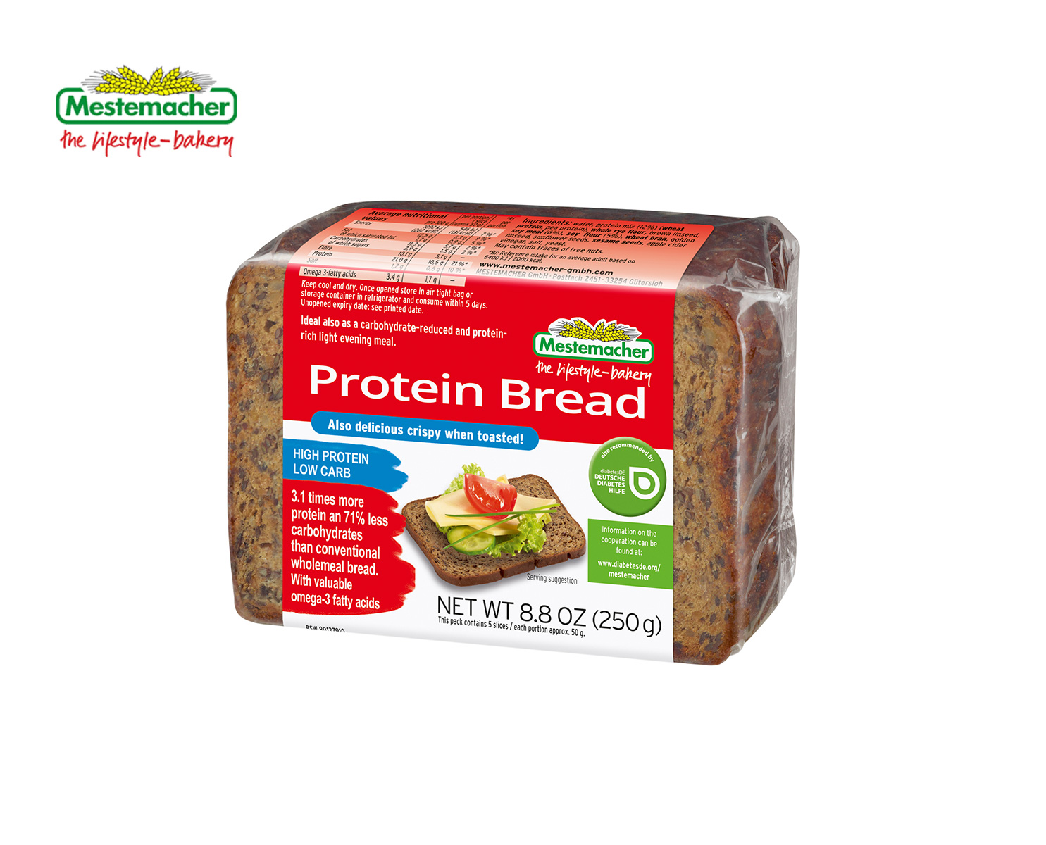 Protein Bread / خبز البروتين Mestemacher
